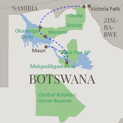 Botswana Fly-In Adventure