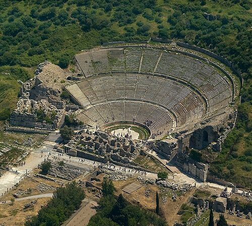 Ephesus theatre Davd Mark from Pixabay