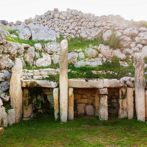 Malta - Neolithic Temples at Ggantija Gozo - Square - iStock-577955706 Credit Aksenovko